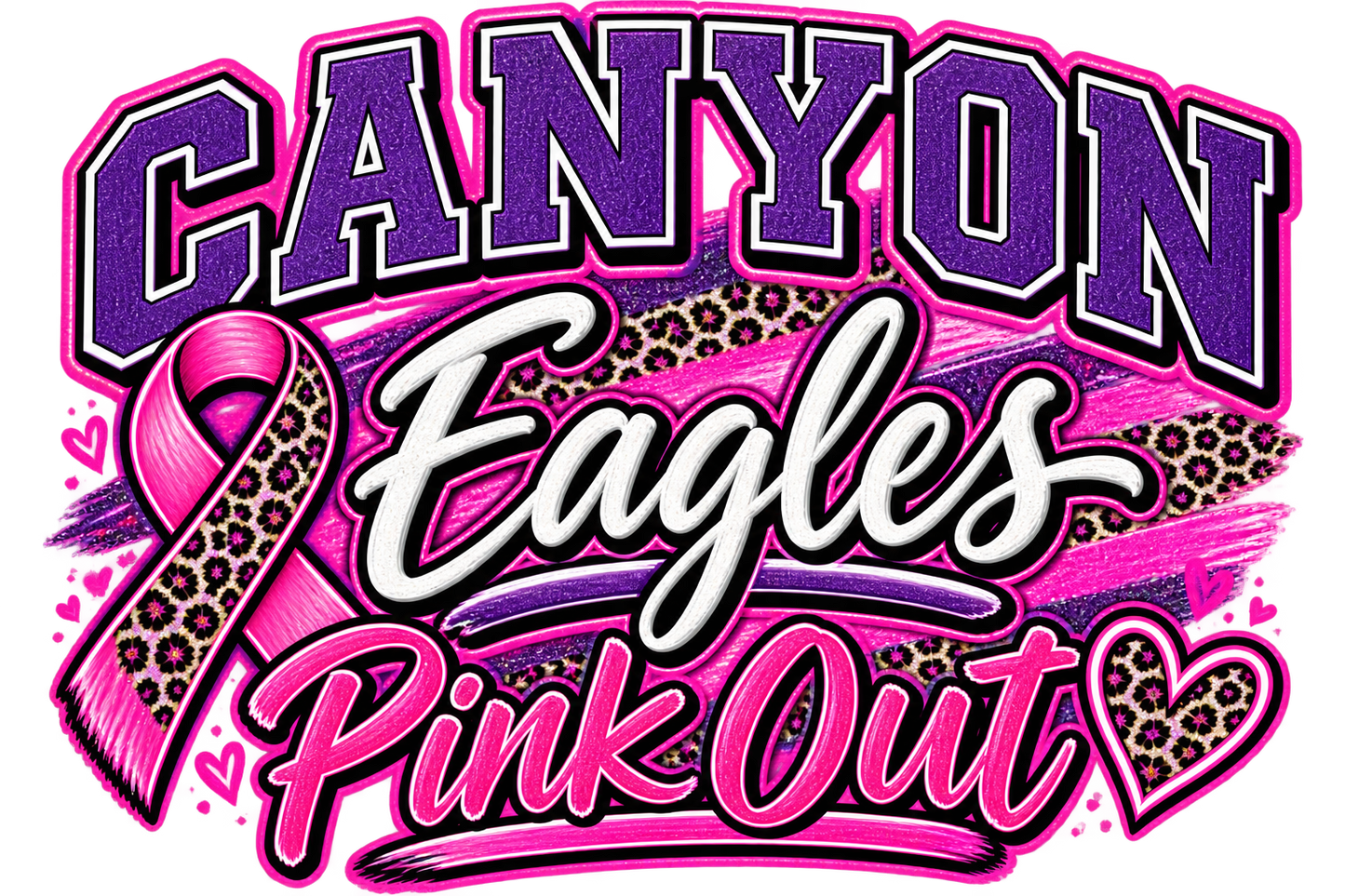 Canyon Eagle Pink Out