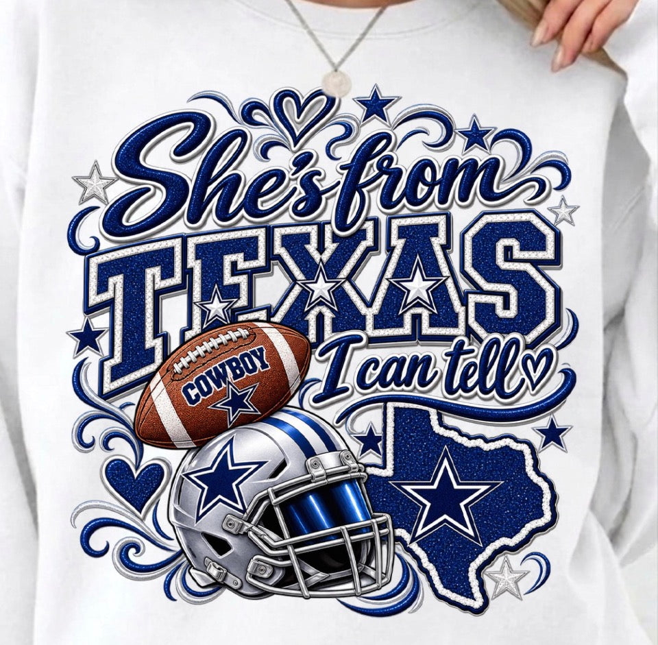 Dallas Cowboy Sh's From Texas I Can Tell