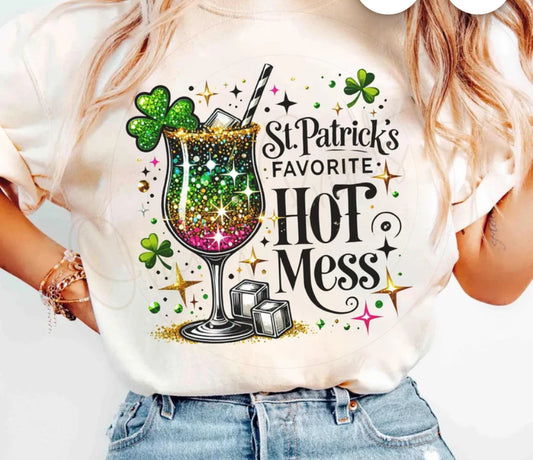 HOT MESS ST.PATTIES DAY