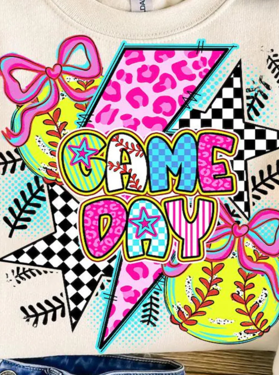 Gameday softball tshirt