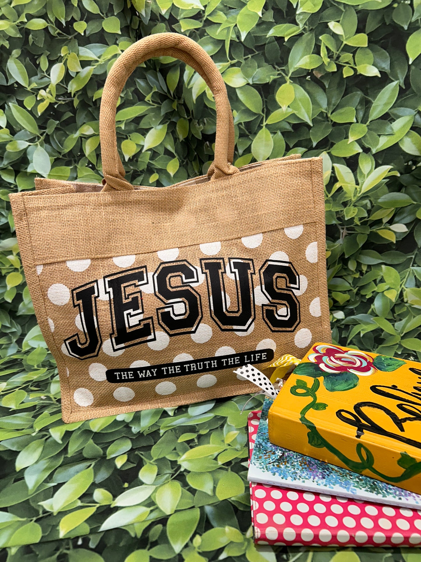 Jesus Bible bag
