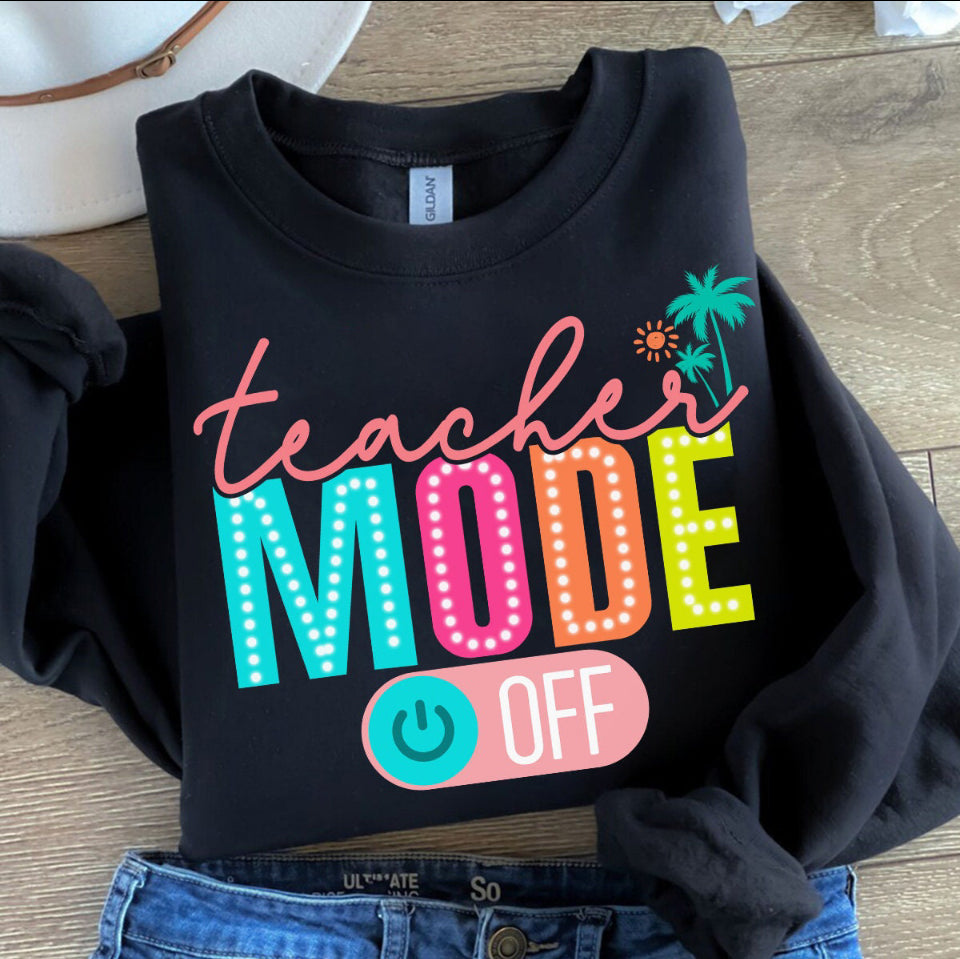 Teacher Mode Colorful shirt