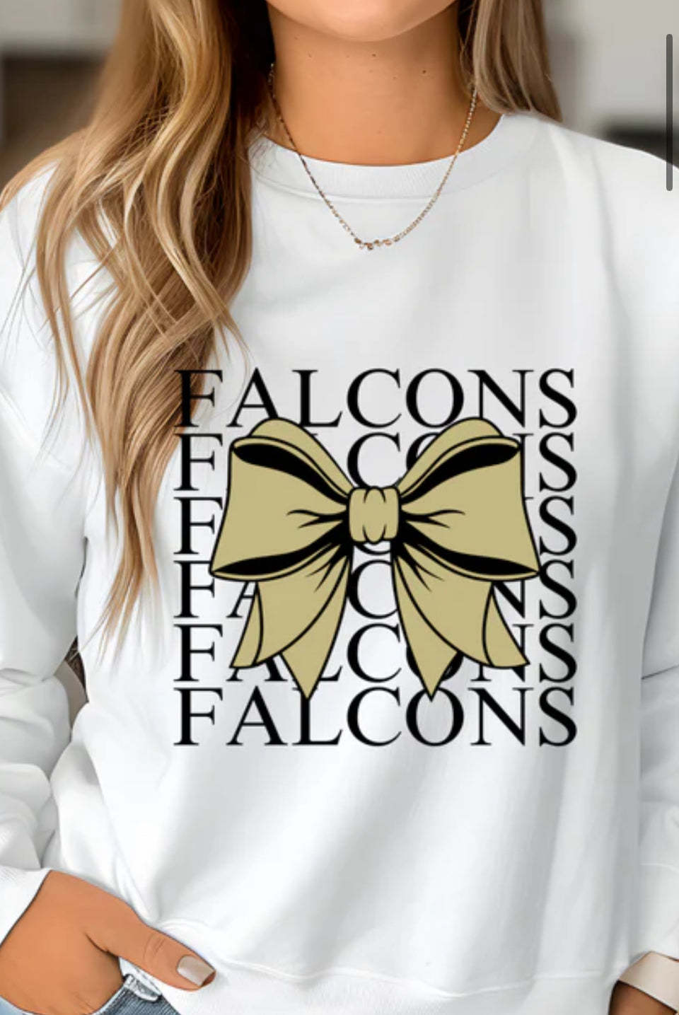 Bushland Falcons with GOLD Bow