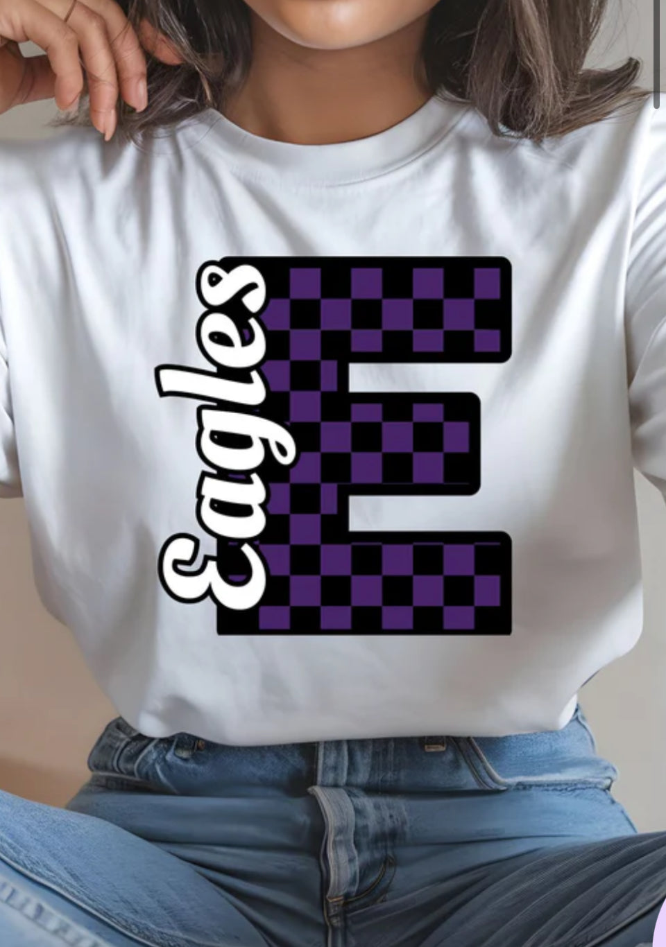 Canyon Eagles Checkered E