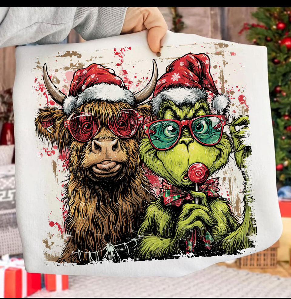 Vintage highland cow Ginchmas