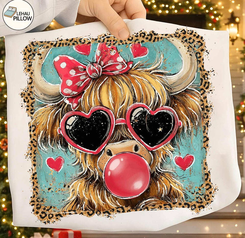Valentines Highland Cow