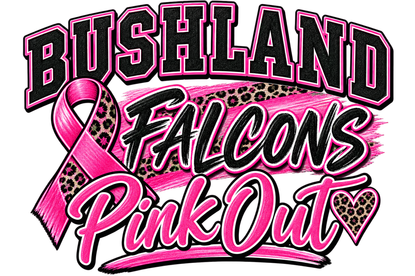 Bushland falcons Pink Out