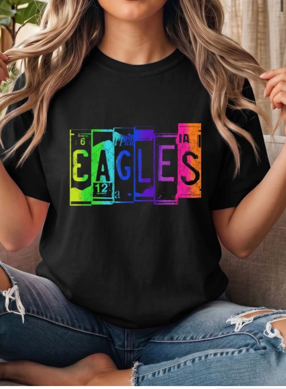 Canyon Eagles license plate