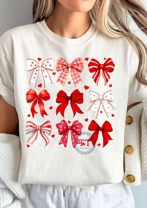 Valentines Coquette bows Shirt