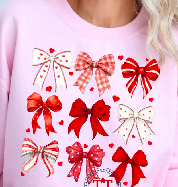 Valentines Coquette bows Shirt