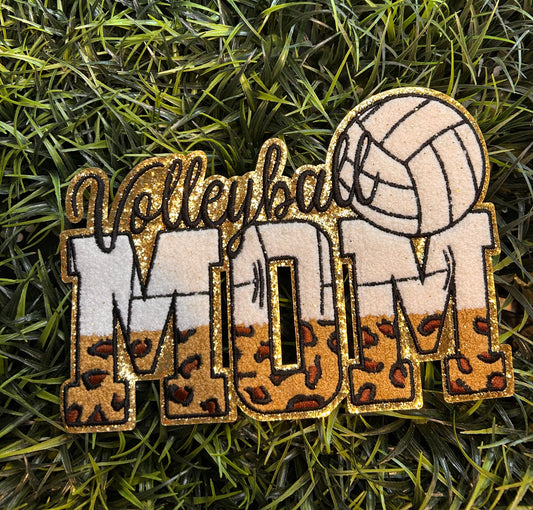 Vollyball Mom chanel patch