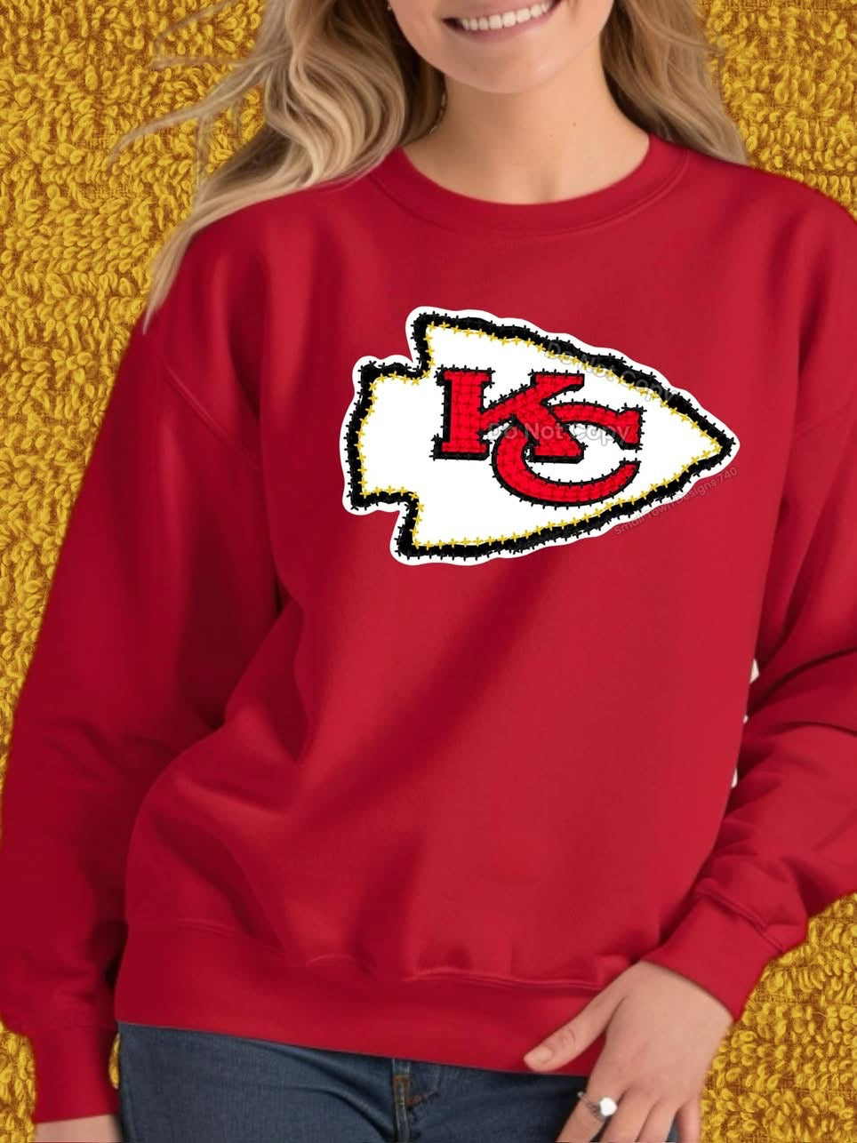 Chiefs faux embroidery shirt