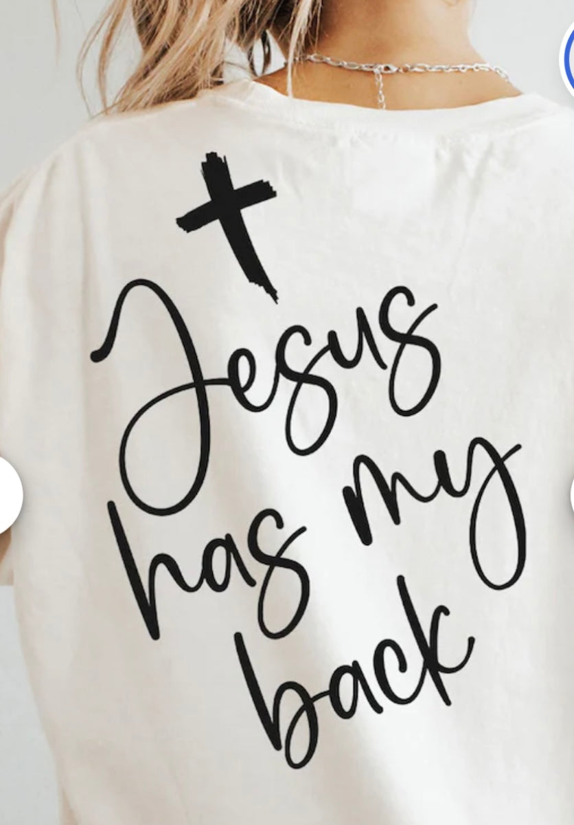 Jesus has my Back