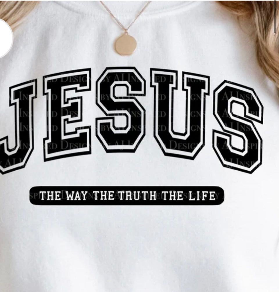 Jesus The way, The truth, The light