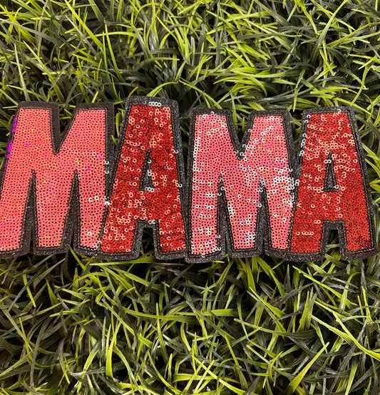 sequin MAMA patch