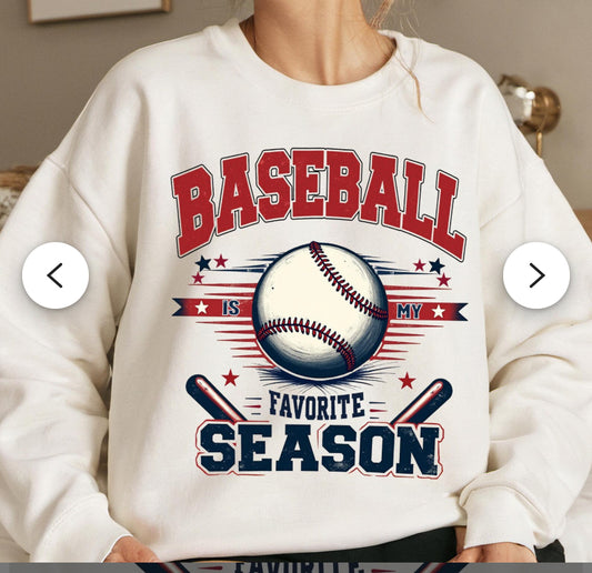 Baseball is my favorite season