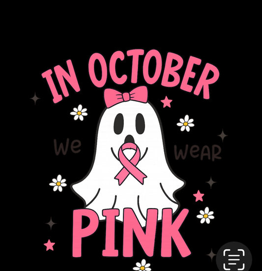 Breast Cancer Awareness Ghost