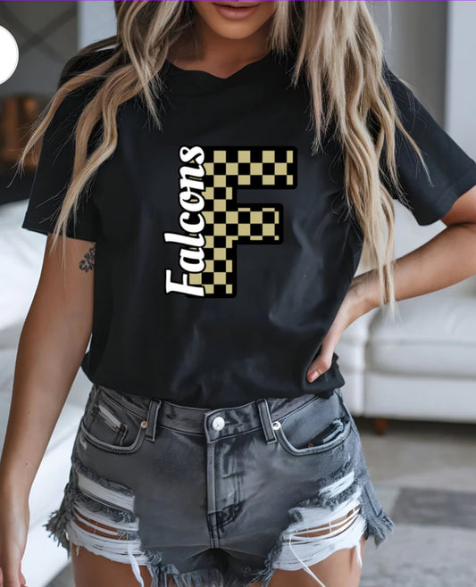 Bushland Falcons with Checkered F