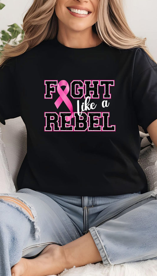 Rebels Breast Cancer Awareness shirt