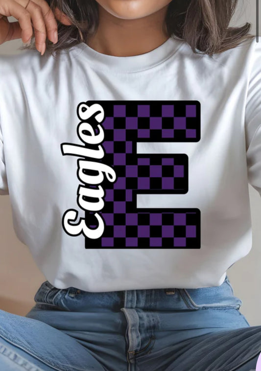 Canyon Eagles Checkered E