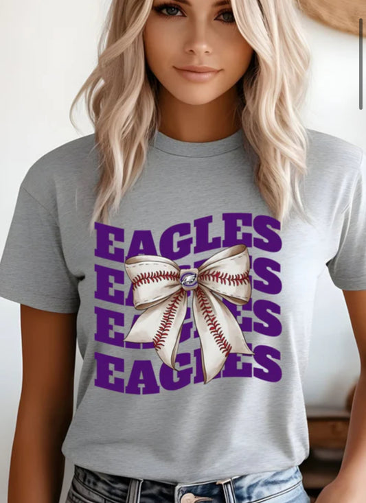 Canyon Eagles Baseball bow