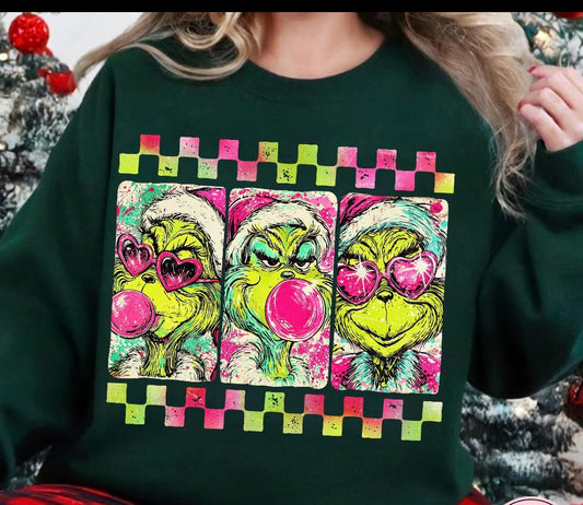 Bubble Grinch