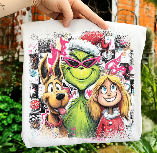 Retro Characters Christmas movie