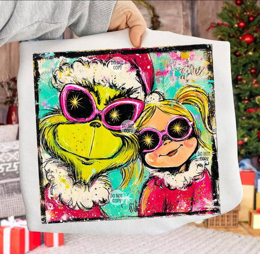 The Grinch and Cindy lou