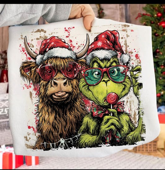 Vintage highland cow Ginchmas