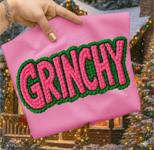 FAUX LATCH HOOK YARN GRINCY