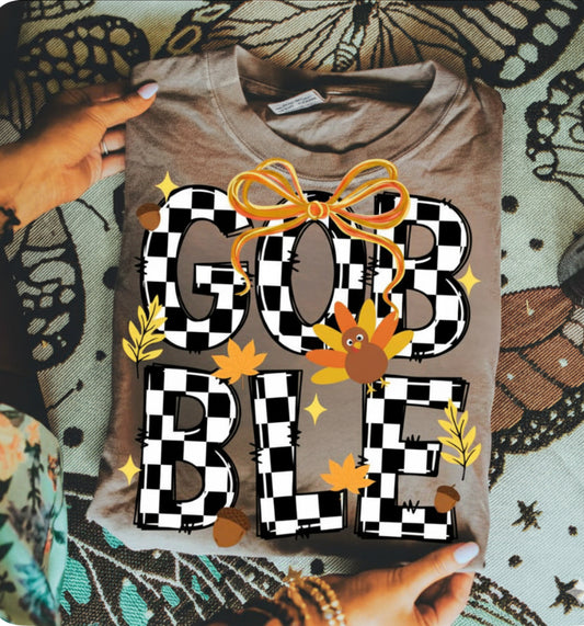 GOBBLE CHECKERED