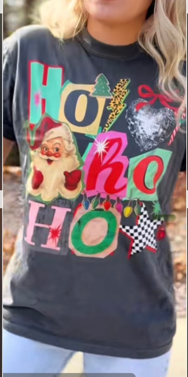 Vintage Santa HO HO HO