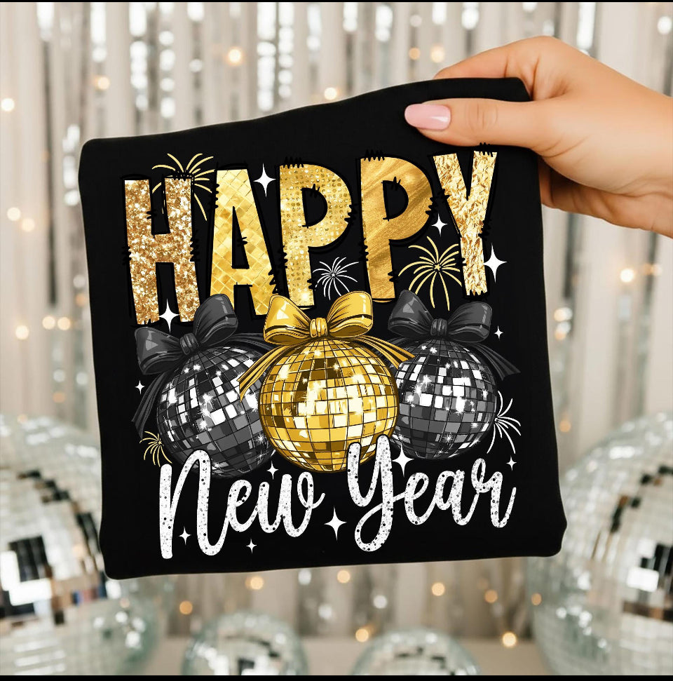 Happy New Years (gold and silver)