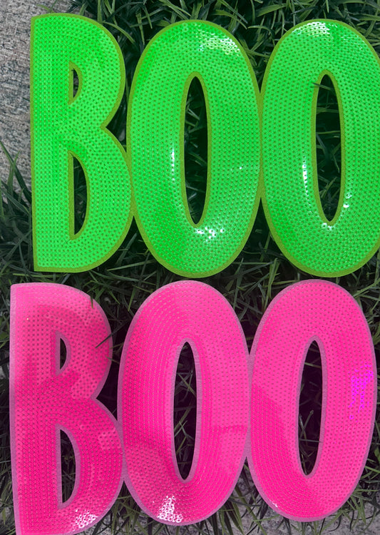 BOO PATCHES-PINK