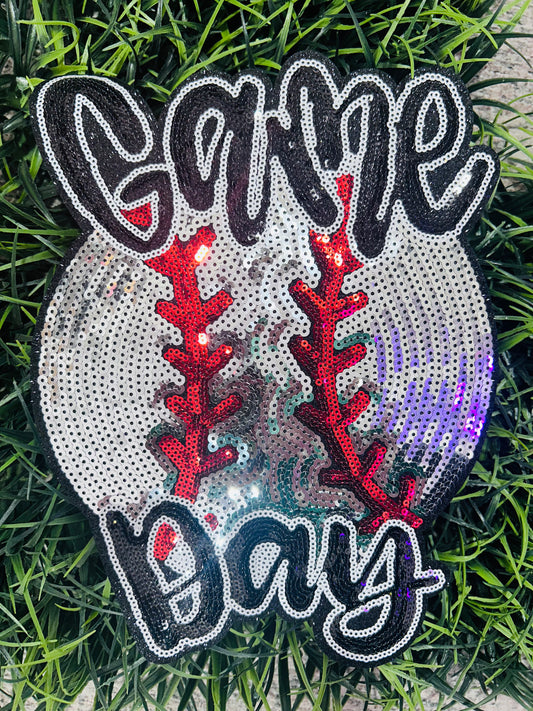 Game day Baseball Patch