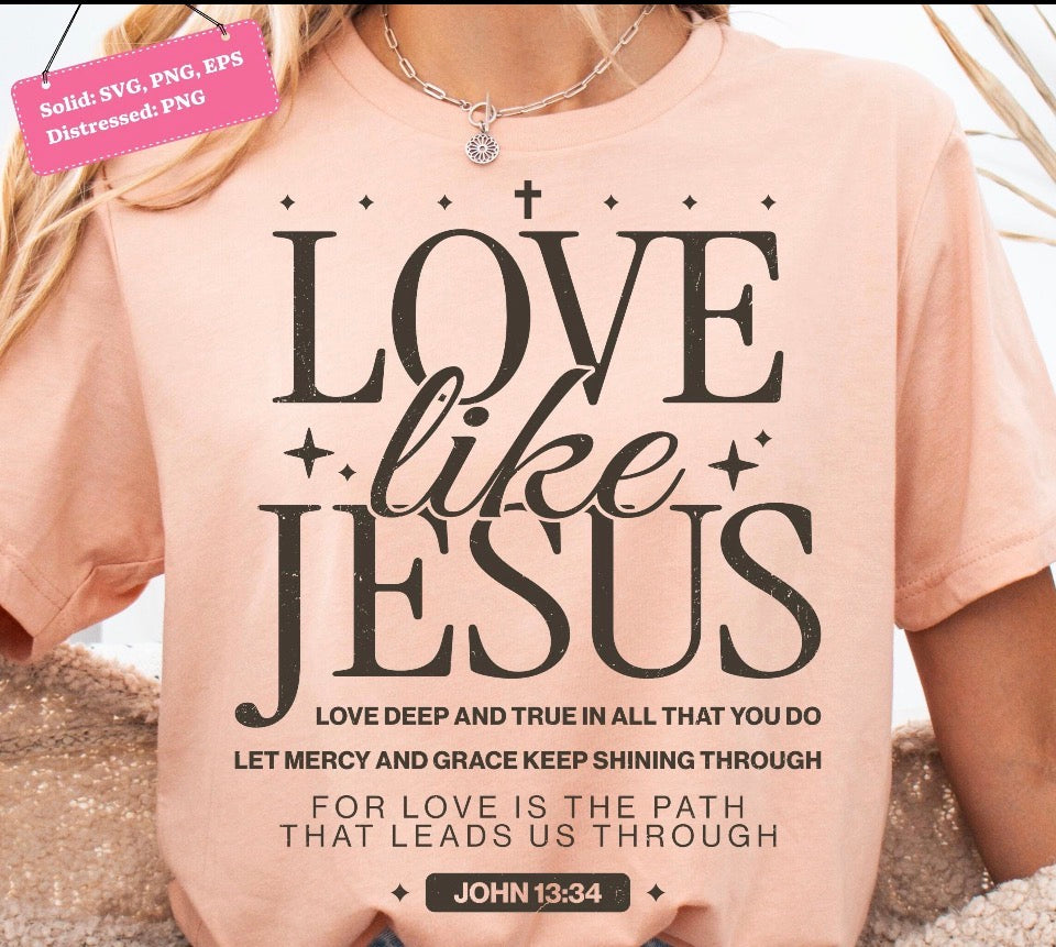 love like Jesus