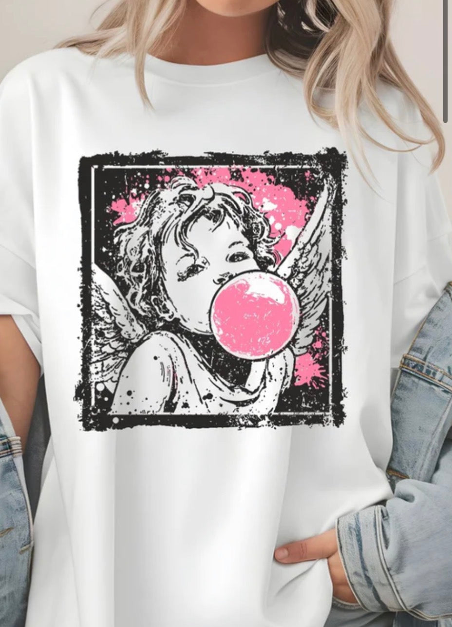 Baby Angel with Bubble