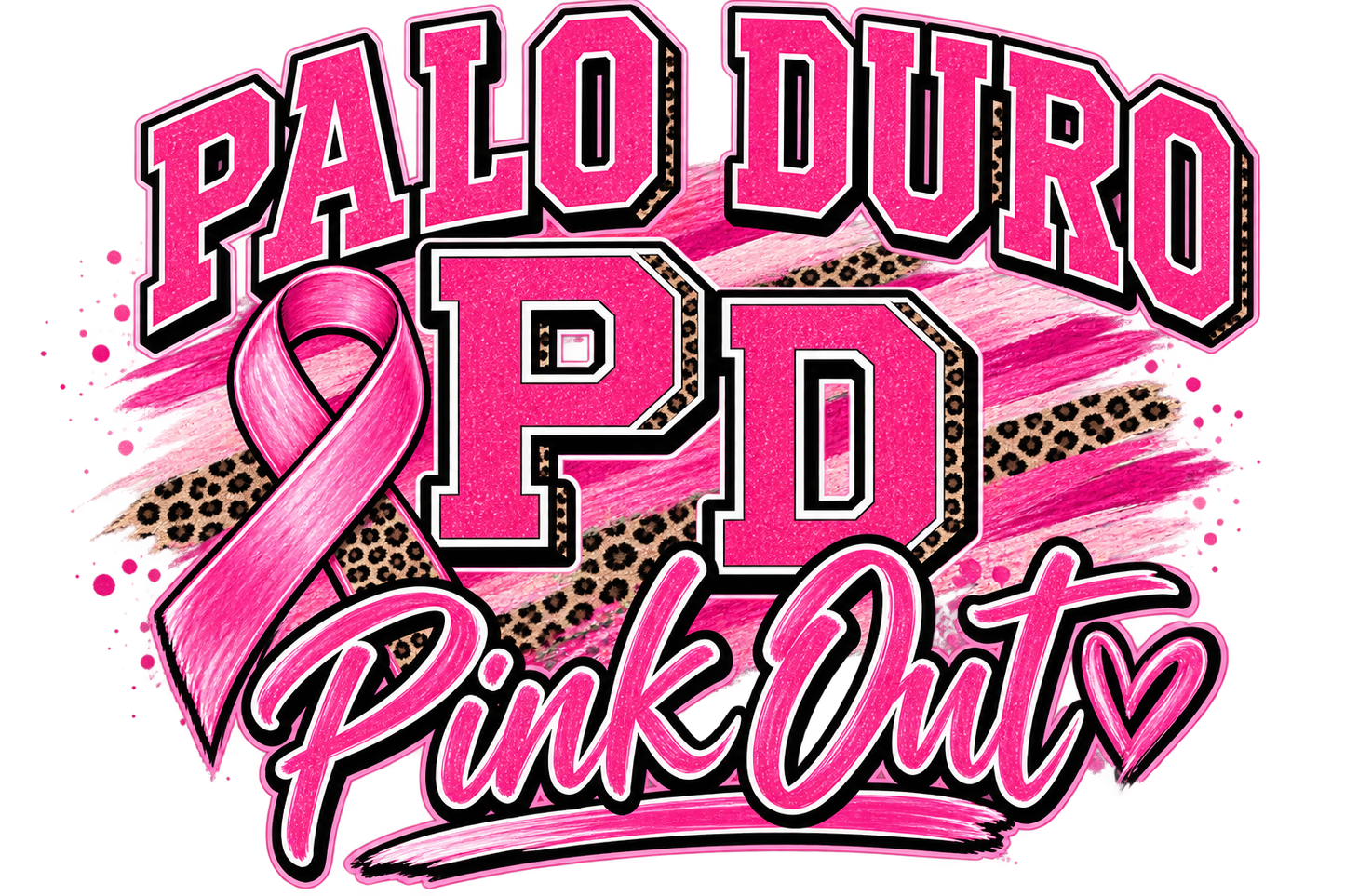 Palo Duro Pink Out with Leopard