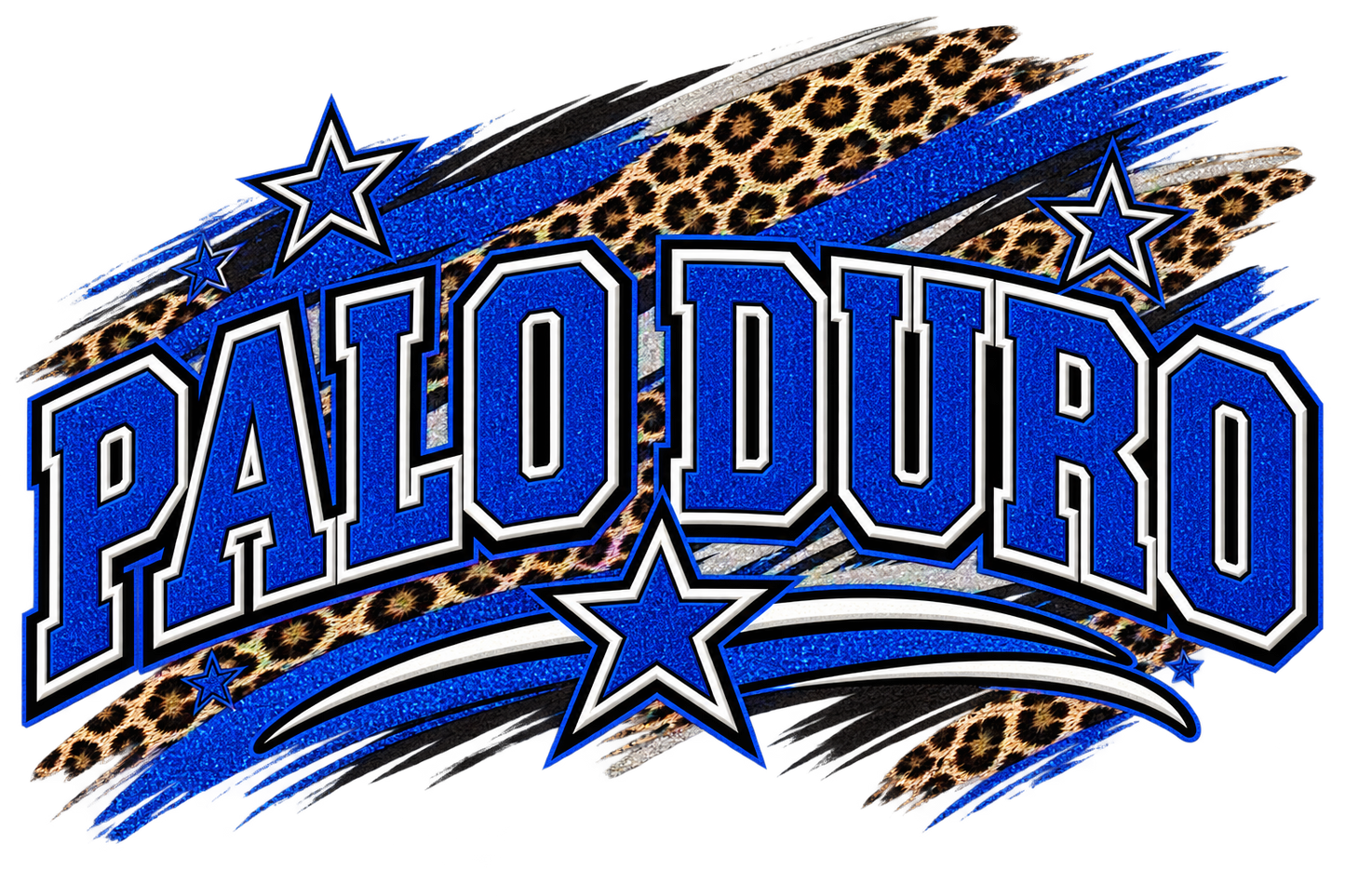 Palo Duro High School with leopard Print